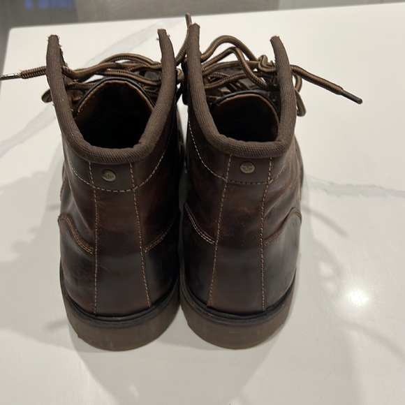 Dockers Brown Leather Boots - Picture 5 of 7